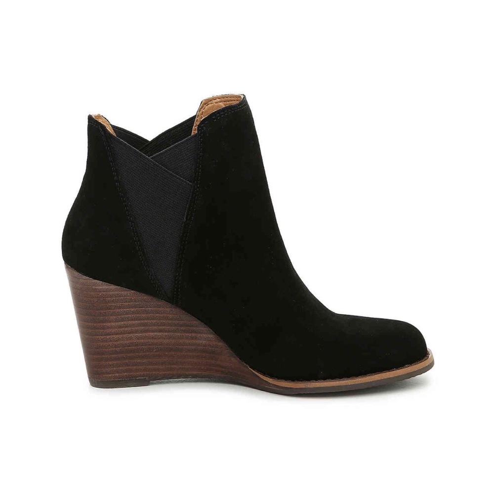Lucky brand Chelsea wedge bootie